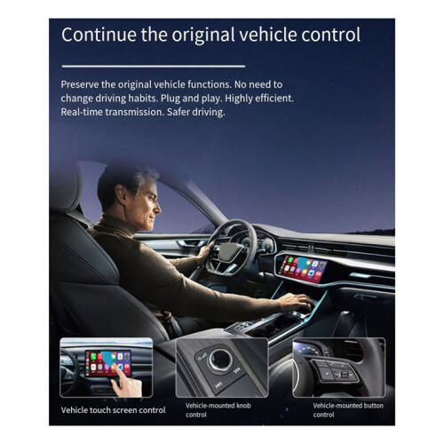 Carplay 2 in 1 Box Wired to Wireless  Wireless Carplay Adapter Car Machine Interconnection Box 1