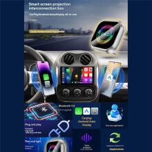 Adaptador Inalámbrico Carplay 3 en 1 Airplay Carplay Android Auto USB Dongle Carplay con Cable A Inalámbrico Plug And B