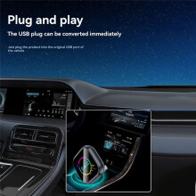 3in1 Wireless Carplay Adapter MirrorLinK Carplay for Android Auto USB Dongle Wired Carplay to Wireless A