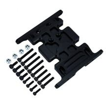 Metal Chassis Center Skid Plate with Screws for Axial SCX10 1/10 RC Track Car Upgrade Parts Accessories, B