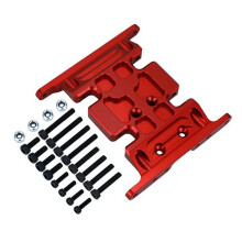 Placa Deslizante Central de Chasis de Metal con Tornillos para Accesorios de Piezas de ActualizacióN de Coche de Pista Axial SCX10 1/10 RC, A