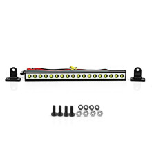 Rc Autodaklamp 9/18/25 LED-Lichtbalk voor 1/10 Rc Crawler Trx4 Axiale Scx10 90046 Scx24 D90 Rubicon Body, 110mm