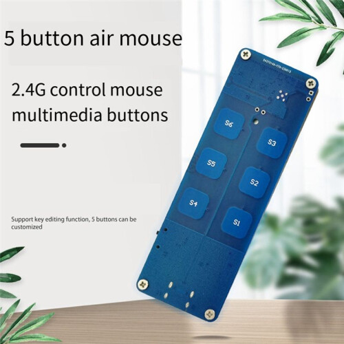 5 Keys Air Flying Mouse 2.4G Control Customized Keys Multi-Function Mouse Multimedia Keys Function Module 2
