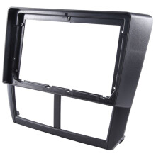 9-Tums Ramsats för Bilradio för Forester Impreza Stereopanelmontering Bezel Frontpanel Center Console Fascia