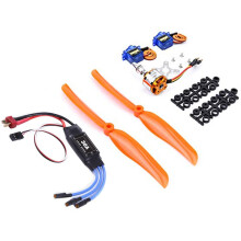 2212 1400KV Borstelloze Motor + 30A ESC + SG90 Servo'S + 8060 Propeller voor FPV RC Vliegtuig