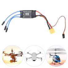 4PCS 2-4S 30A RC Brushless ESC XT60 Electric Speed Controller 5V 2A for 2 to 4S Lipo Battery Multicopter Quadcopter