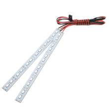 24 LED Chassis Light Metal LED Strip 6V for 1/10 1/8 RC Car Crawler Buggy,