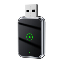 Wired to Wireless Carplay Adapter 2in1 Android Auto Carplay Adapter with USB Plug and WiFi Fast Connect