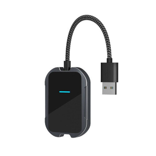 2 in 1 Wireless CarPlay Adapter for Android Auto Wireless Adapter WiFi Type-C USB Plug and  Carplay Wireless Adapter