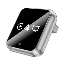 AI Carplay Wireless Carplay Adapter Airplay Android Auto 3 In1 USB Dongle Adapter Wired Carplay to Wireless A