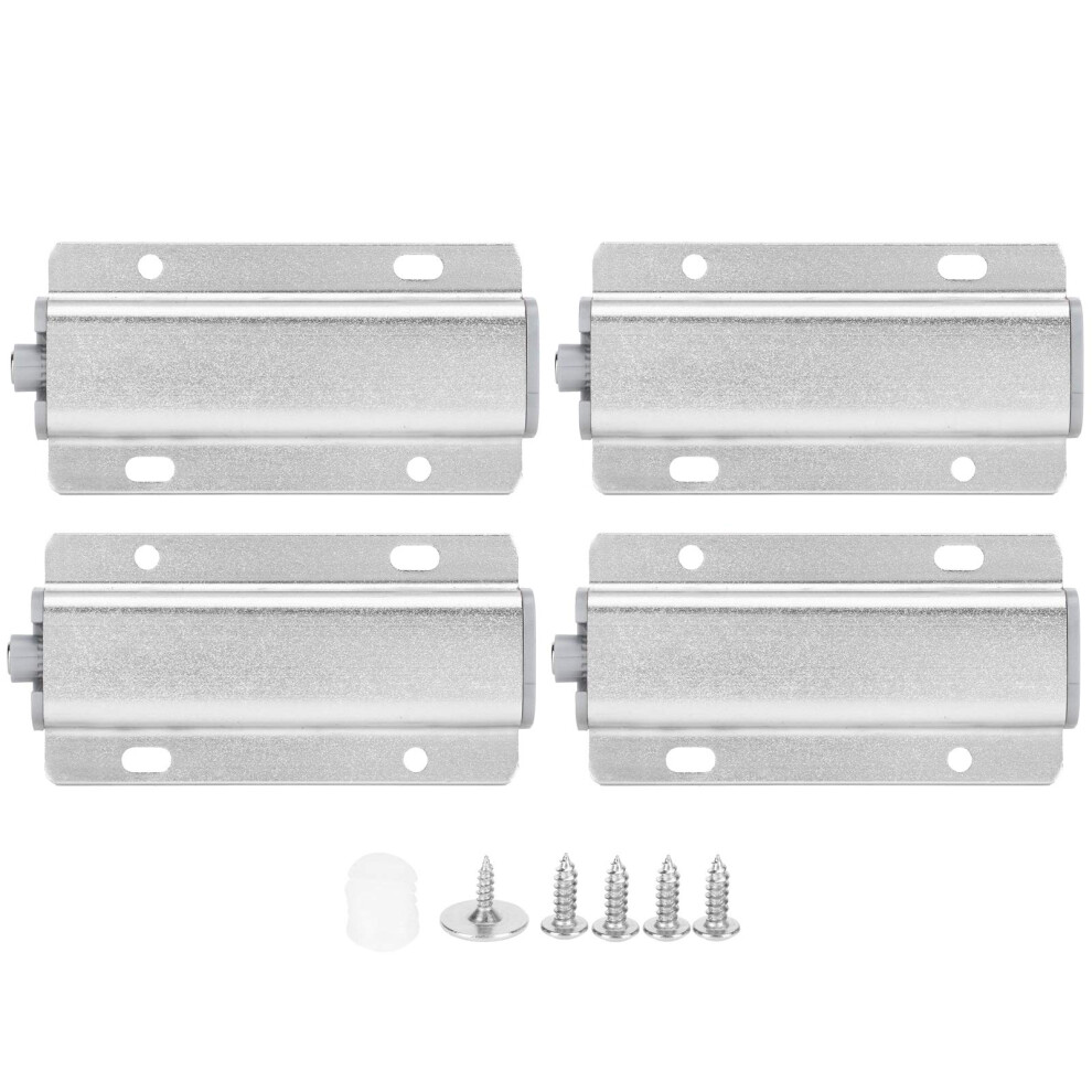 Magnetic Cabinet Latch 4 Sets Push Open Self Locking Door Catch With Noise Reduction Damper 9771547122425