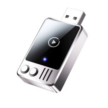 2 in 1 Wireless Carplay Adapter for Android Auto & CarPlay Adapter Car Interconnection AI Box Wireless Car Adapter