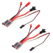 2X RC ESC 30A 4-8V Brush Motor Speed Controller 1/16 1/18 for Climbing RC Car Ship Tank 4Wd WPL Car