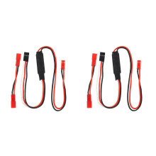 2X Winch CH3 3 Ways Control Panel Remote Controller Receiver Cable for 1/10 RC Crawler Axial SCX10