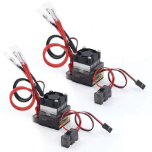 2X 320A 7,2 V-16V Bidirektionale Gebuerstet ESC Drehzahlregler fuer RC Auto Lkw Boot