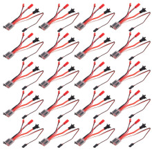 20X RC ESC 30A 4-8V Brush Motor Speed Controller 1/16 1/18 for Climbing RC Car Ship Tank 4Wd WPL Car