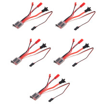 5X RC ESC 30A 4-8V Bürsten Motor Drehzahl Regler 1/16 1/18 Zum Klettern RC Auto Schiff Tank 4Wd WPL Auto