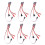 6X 20A Bustophedon ESC Brushed Speed Controller for RC Car Truck Boat 1