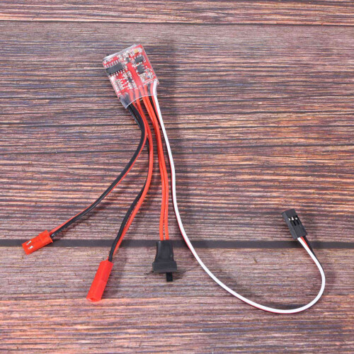 5X 20A Bustophedon ESC Brushed Speed Controller for RC Car Truck Boat 2