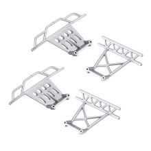 2X A969-03 A969-04 Front & Rear Bumper for A949 A959 A969 A979 K929 A959B A969B A979B 1/18 RC Cars Spare Parts