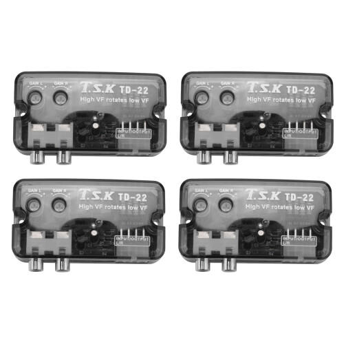 4X Car Audio High to Low  Out Converter
