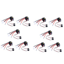 10X Rc ESC 320A 6-12V ContrôLeur de Vitesse ESC Brossé avec 2A BEC pour Bateau Télécommande U6L5
