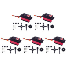 5Piece DS5160 SSG 60Kg 8.4V High Voltage Waterproof Servo for 1:5 RC Car SAVOX-0236 LOSI XL 5T Robot Arm 270 Servo