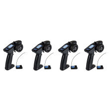3X P32 Turbo Racing 91803G-C 2.4G 4CH VT System LCD-Skärm Radio Zender Afstandsbediening Met Mottagare för Rc Auto Boot