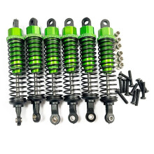 6 StüCk MetallöL-StoßDäMpfer-DäMpfer für HOSIM XINLEHONG XLH 9125 9155 9156 1/10 1/12 RC Car Upgrade Parts ZubehöR,2