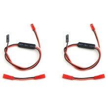 2X RC Auto Winch 3CH Fernbedienung Empfangskabel mit Adapterstecker für 1/10 RC Crawler Axial SCX10 TRX4