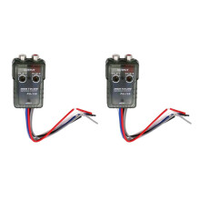 2X Hohes Level Lautsprecher Signal zu Niedriges Niveau Cinch Adapter Auto Audio Hoch zu Niedrig Absteigend Subwoofer Audio Konverter