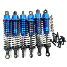 6Pcs Metal Oil Damper for HOSIM XINLEHONG XLH 9125 9155 9156 1/10 1/12 RC Car Upgrade Parts Accessories,1