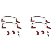 4X Stabilisator Vorne und Hinten Aus Metall für 144001 144002 144010 124016 124017 124018 124019 RC Car Upgrades Teile