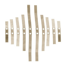 2 Set Steel Shock Absorption Leaf Springs Suspension for WPL B1 B14 B24 B16 B36 1/16 RC Truck Car Parts Accessories