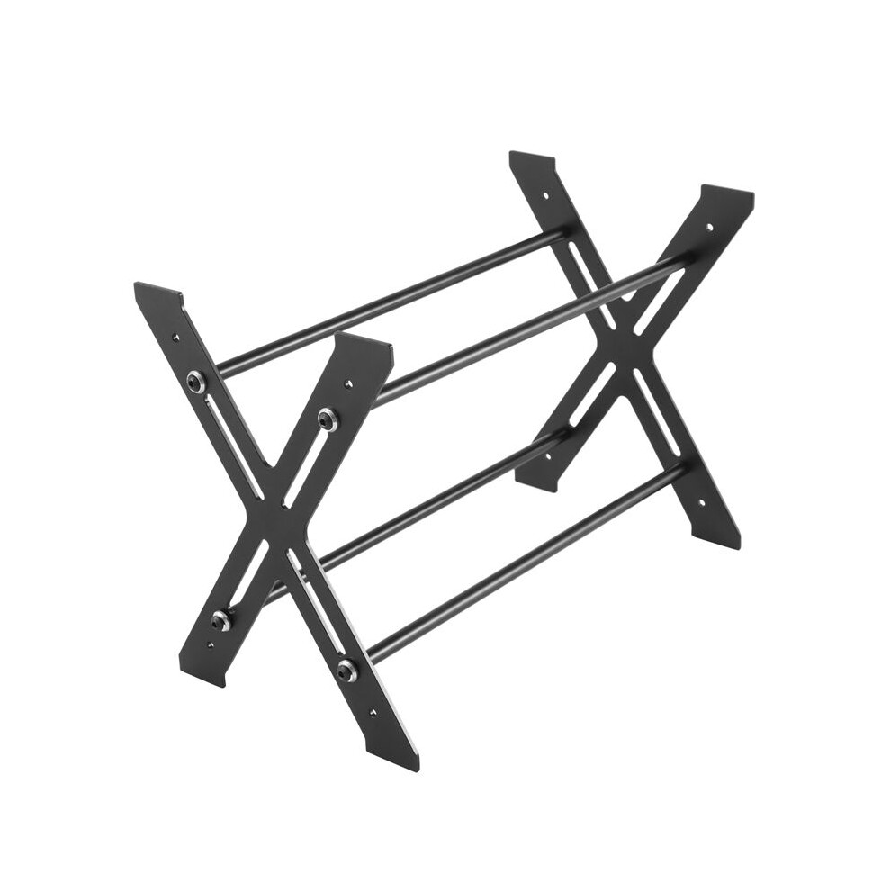 1/10 Scale 1.9 2.2 Wheel Rim Tire Storage Rack For Rc Crawler Trax -4 -6 Axial Scx10 D90 D110 Black 6032894348450