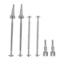1 Set Metalen voor en Achter Aandrijfas CVD Aandrijfas Dogbone voor LAEGENDARY Legend 1/10 RC Auto Onderdelen Accessoires