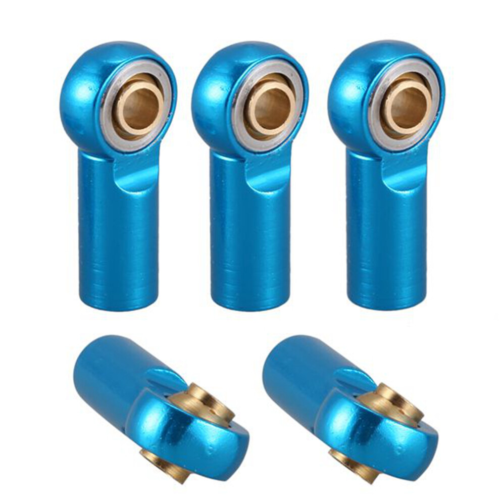 20Pcs Metal M3 Link Tie Rod End Joint For 1/10 Rc Car Crawler Axial Scx10 D90 D110 Cc01, Black 4713377889265