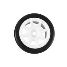4Pcs 58mm Tires Wheel 12mm Hex with Sponge Insert for 1/10 1/12 RC Drift Car 3Racing Sakura M4 M5 MST TCR M04 M05