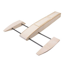 RC Schnellboot Aus Holz Sponson Outrigger Shrimp Schnellboot ModellbausäTze Funkferngesteuertes Schnellboot, Einzelmodell