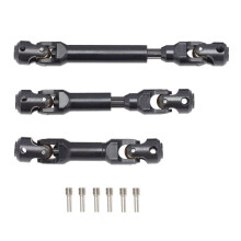 3St Metall Drivaxel CVD Drivaxel för TRX6 -6 G63 6X6 1/10 RC Crawler Car Upgrade Delar