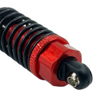 4Pcs Metal Damper for TT01 TT02 TA05 TL01 TA03 MF01X M05 M06 1/10 RC Car Upgrade Parts, Red