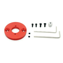 Conversor de Motor 390 a 540/550 com Engrenagem 13T para MN86S MN86 MN86KS MN86K MN128 1/12 AcessóRios de PeçAs de AtualizaçãO de Carro RC, 1