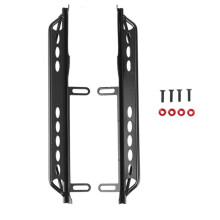 Rock Sliders Metal Pedal Side Board for 1/6 RC Crawler Car Axial SCX6  JLU  Upgrade Parts 2PCS