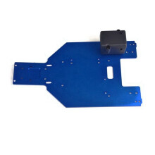10977 Aluminum Alloy Chassis Plate for VRX RC Car Remote Control Toys Parts Fit RH1043/1045 Rear Axle Design Desert Card