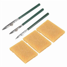 6 PçS Art Ruling Pen (3 Tamanhos) Caneta Fluido de MáScara e Eliminador de ResíDuos de Cola, Conjunto de Canetas de Tinta Ruling para Desenho de