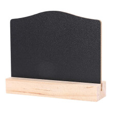 Letreros de Pizarra de 4 Piezas para Letrero de Tiza, Letreros de Tablero de Mensajes Etiquetas de Alimentos para Fiestas, Restaurantes, Bodas