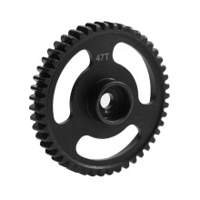 RC Car Steel Spur Gear 47T for HPI Savage 4.6 5.9 Upgrade Parts, Durable Precision Main Gear Replacement