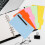 10 Sets A6 Subject Dividers Paper Sheet, Punched File Card Dividers,Tabbed Index Divider for Notebook Insert Planner 2