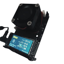 For Bitaxe Miner 300Gh/S BM1397 ASIC Stand-Alone BitDSK BTC Miner Solo Lottery Miner Bitcoin Price Monitor Weather Clock(AU)