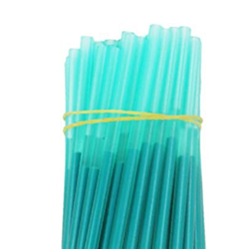 100 Pack of 0.5mm Erasable Pen Refills for Home and Study Use, Green 1